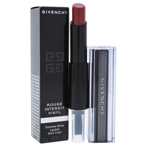 givenchy rouge interdit vinyl 13 rose desirable|givenchy lipstick black magic 16.